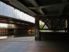 rail bridge, regent's canal, london