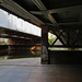 rail bridge, regent's canal, london