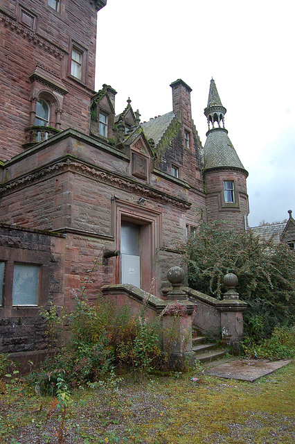 Crawfordton House, Dumfries and Galloway (now restored)