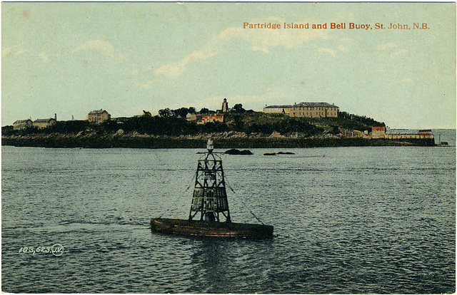 Partridge Island and Bell Buoy, St. John, N.B.