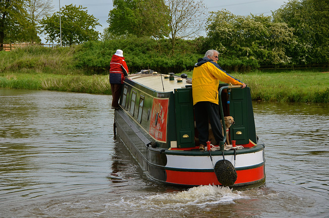 Canal users, Great Haywood