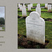 Military grave Private William Silvanus Parfitt of Mountain Ash - Seaford Cemetery - East Sussex - 21.3.2014