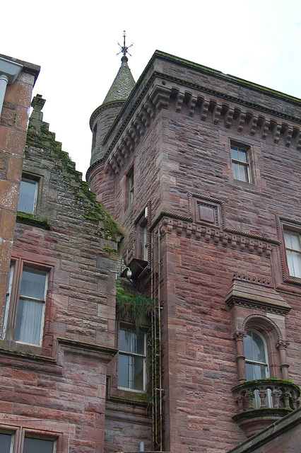 Crawfordton House, Dumfries and Galloway (now restored)