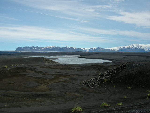 Sur la route vers Jökulsarlon