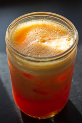 fresh orange-carrot juice