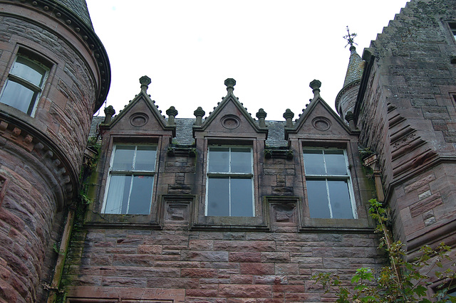 Crawfordton House, Dumfries and Galloway (now restored)