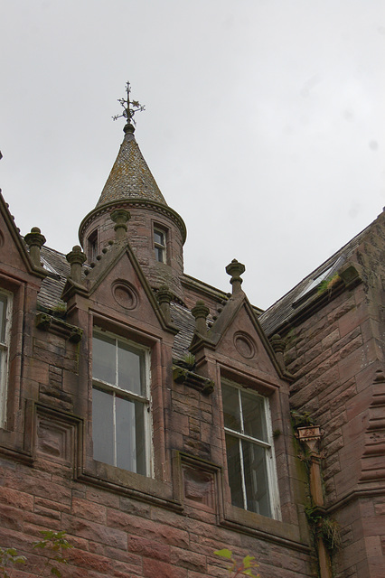 Crawfordton House, Dumfries and Galloway (now restored)