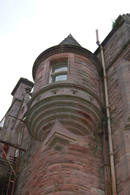 Crawfordton House, Dumfries and Galloway (now restored)