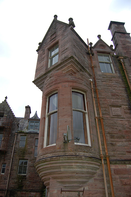 Crawfordton House, Dumfries and Galloway (now restored)