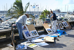 Funchal. Maler am Hafen. ©UdoSm