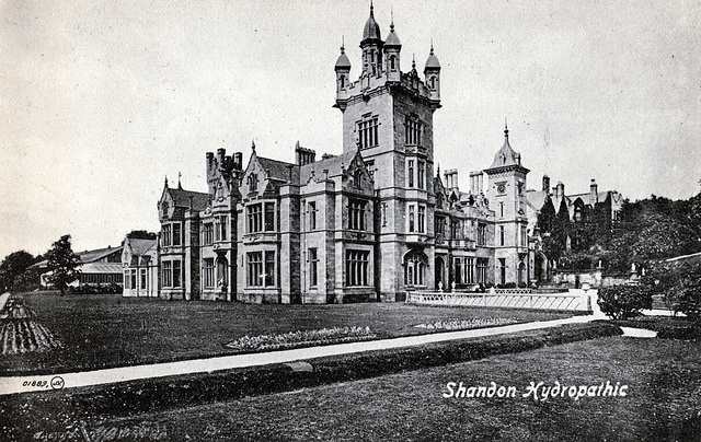 West Shandon House , Argyll and Bute, Scotland (Demolished 1956)