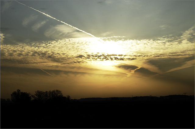 This Morning's Sunrise in Color