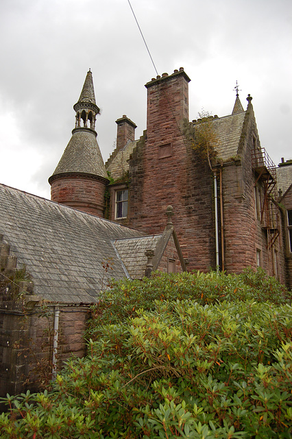 Crawfordton House, Dumfries and Galloway (now restored)