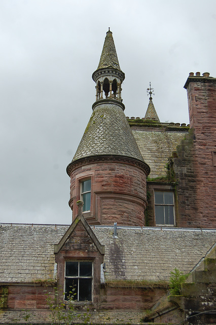 Crawfordton House, Dumfries and Galloway (now restored)