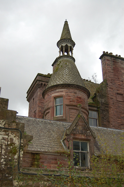 Crawfordton House, Dumfries and Galloway (now restored)