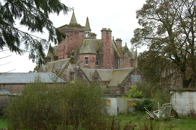 Crawfordton House, Dumfries and Galloway (now restored)