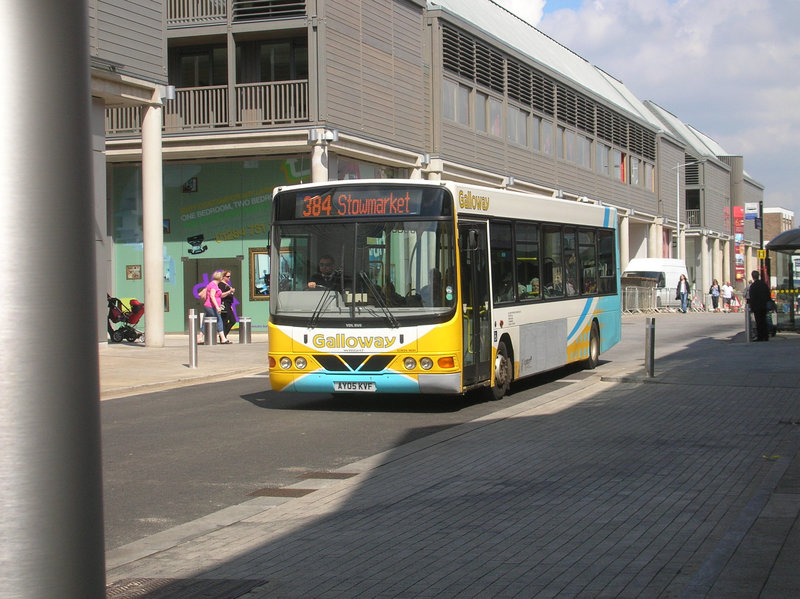 Galloway 227 (AY05 KVF) in Bury St. Edmunds - 29 Apr 2009 (DSCN3029)