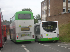 DSCN5884 Stephensons of Essex H552 VAT and YX11 CTO in Bury St. Edmunds - 17 Jun 2011