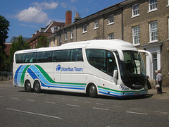 DSCN6214 Ulsterbus Tours BXI 328 in Bury St. Edmunds - 15 Jul 2011