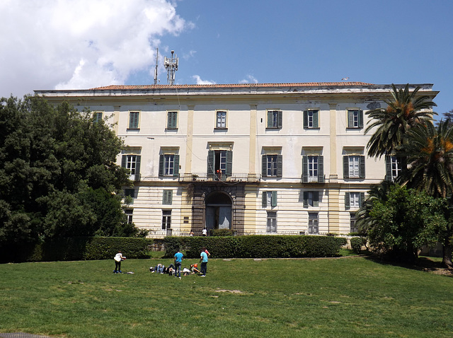 Casino dei Principi in the Royal Park of Capodimonte, June 2013