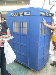 Tardis costume, Anime Expo 2014