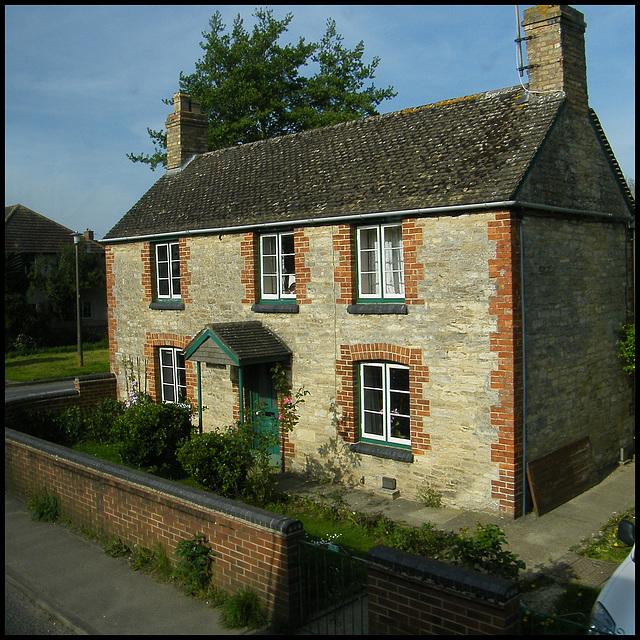 brick and stone house