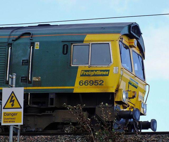 66952 Waiting In Siding @ Gretna Junction For Express to Pass