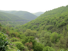 En route vers Shtip : gorges de la Pchinja.