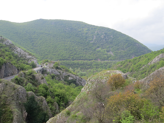 Gorges de la Pchinja, peu après Kaltanovo