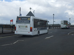 DSCF5077 Hatch Green Coaches MX59 AWF in Weston-super-Mare - 13 May 2014