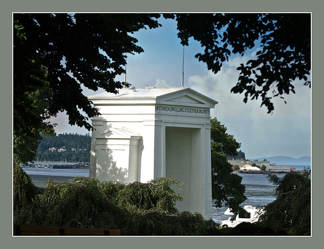 Peace Arch Border Crossing, British Columbia