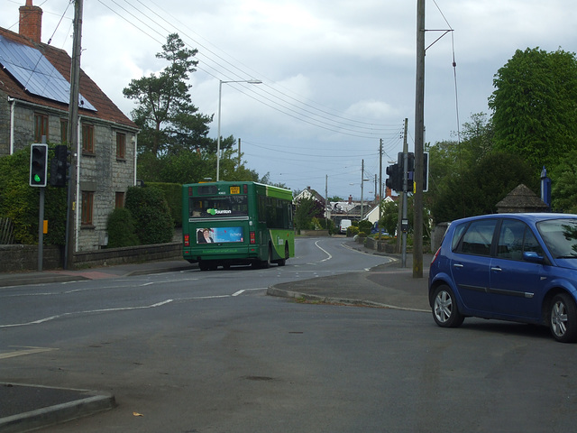 DSCF5079 First Bus Buses of Somerset X202 HAE in Walton  - 13 May 2014