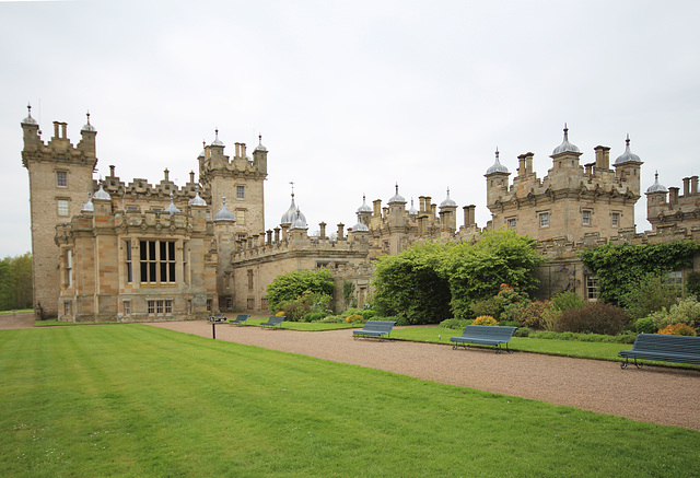 Garden Front, Floors Castle, Kelso, Borders, Scotland