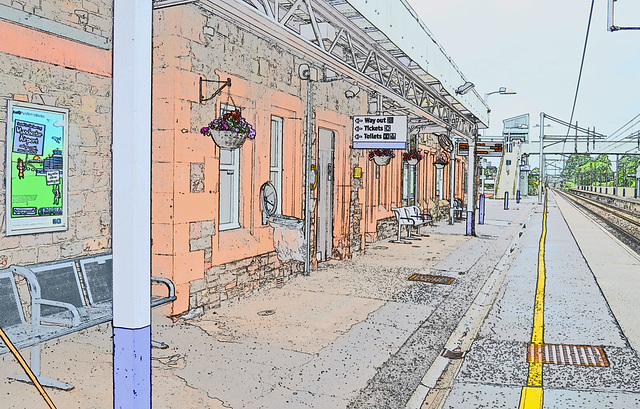 Lockerbie Station, A bit Of Fun Manipulation