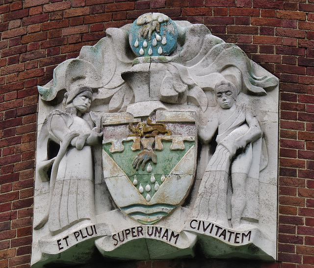 lab building, metropolitan water board, finsbury, london