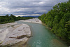 la Drôme - vers le pont d'Allex