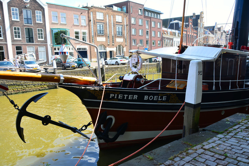 ST Pieter Boele in the harbour of Dort