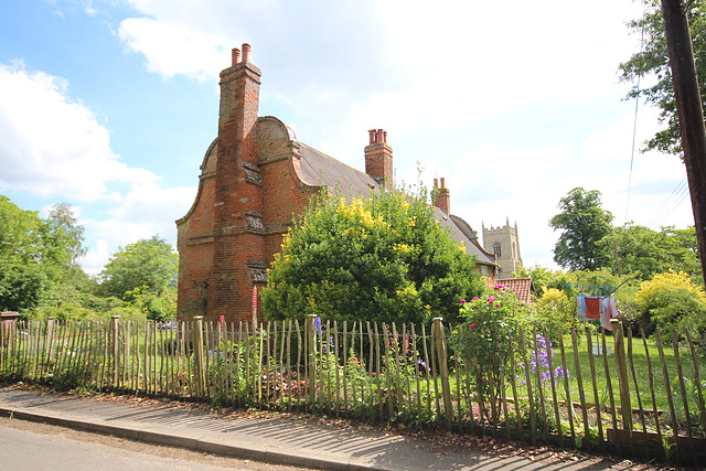 Almshouses, Church Lane, Ufford, Suffolk