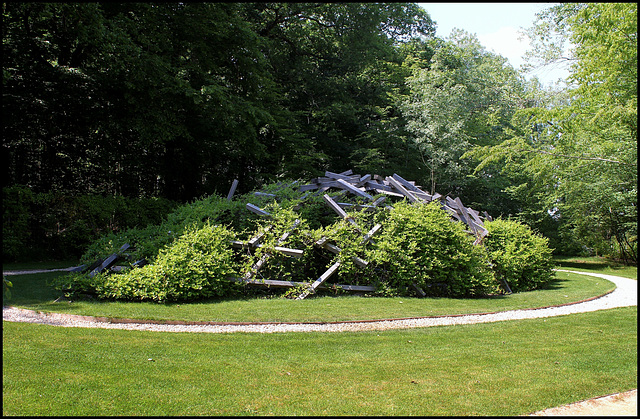 Le jardin des nuées qui s'attardent- Wang Shu  (3)