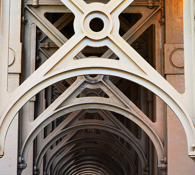 The High Level Bridge,Newcastle