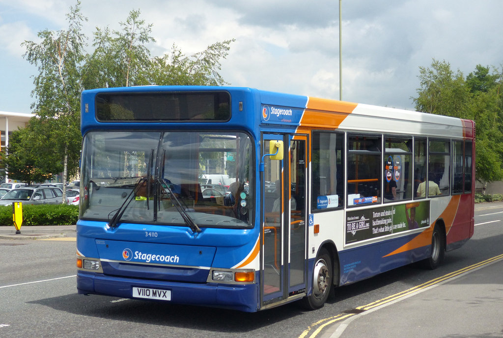 Stagecoach 34110 in Havant - 19 June 2014