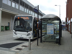 Coach Services of Thetford YX14 RXK in Bury St. Edmunds - 15 Jun 2014 (DSCF5218)