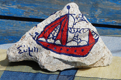 Pedi- Decorated Rock