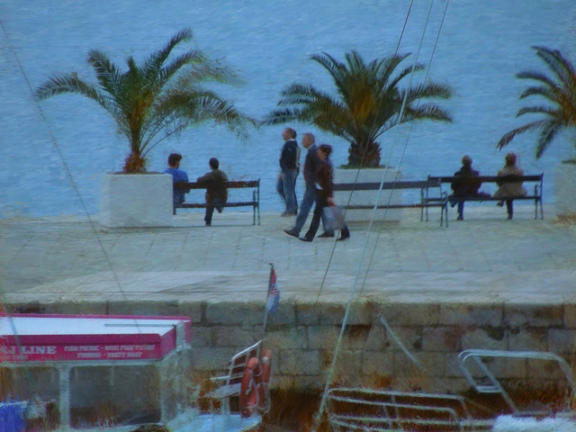 evening promenade