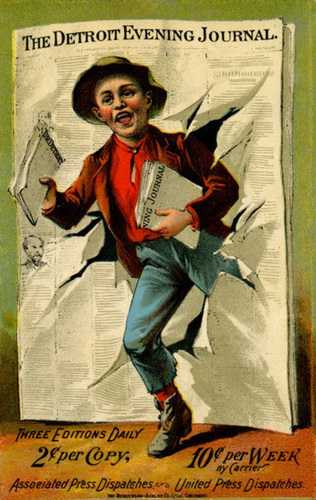 The Detroit Evening Journal, Three Editions Daily