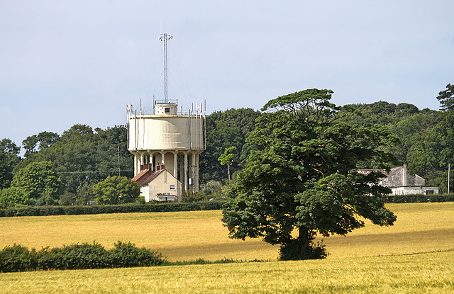 Docking water tower