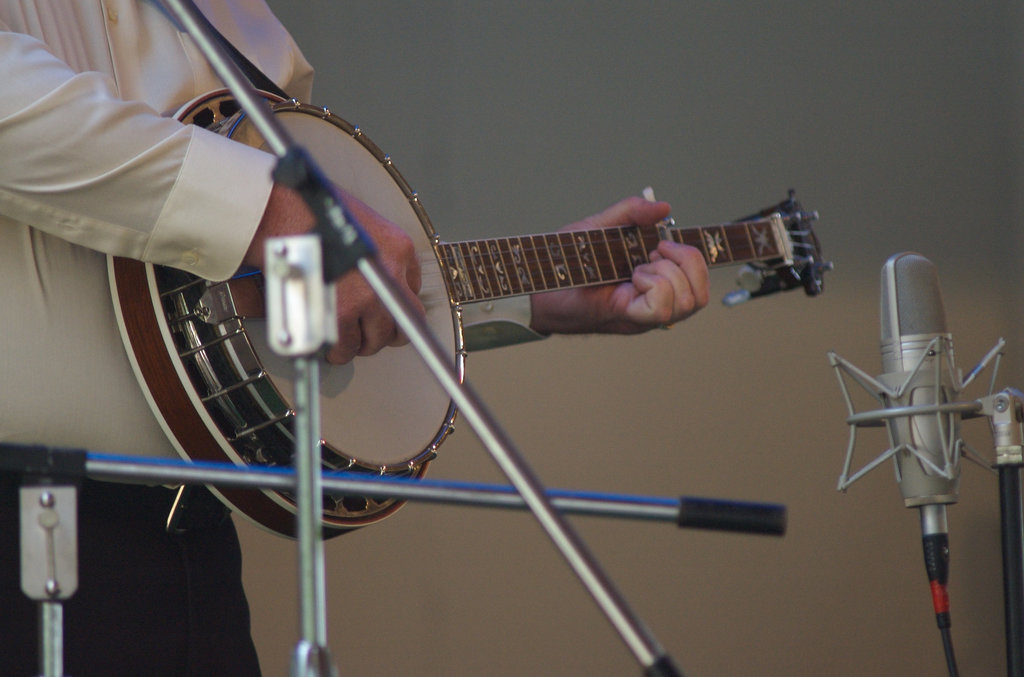 Kenny Ingram's banjo