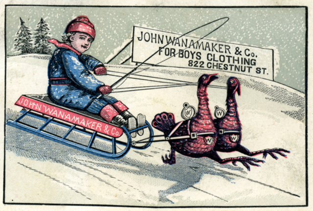 John Wanamaker and Company for Boys Clothing, Philadelphia, Pa.