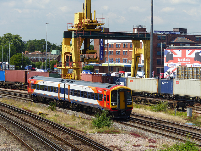 158890 arriving at Millbrook - 2 July 2014