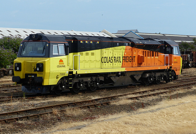 70806 at Eastleigh - 2 July 2014